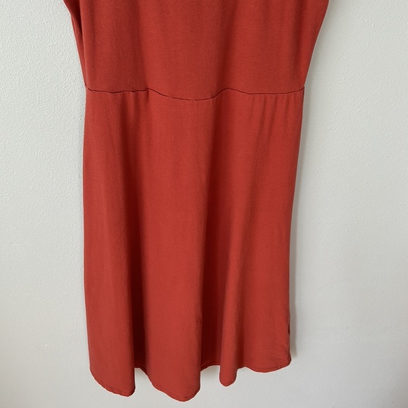 Yarn & Sky • NWOT Rust Colored Fit & Flare Tank Midi Dress Size Small - Picture 15 of 16